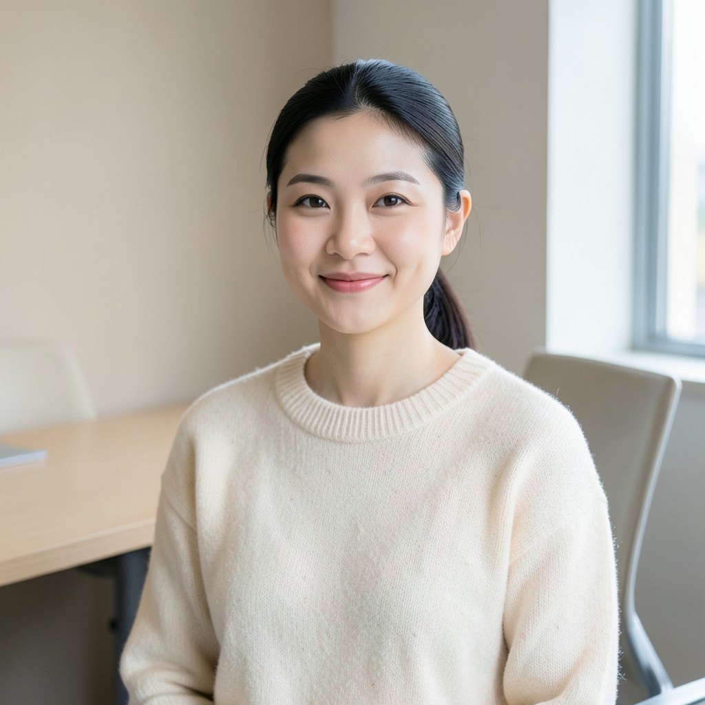 Portrait of Nina Yeh, reporting desk